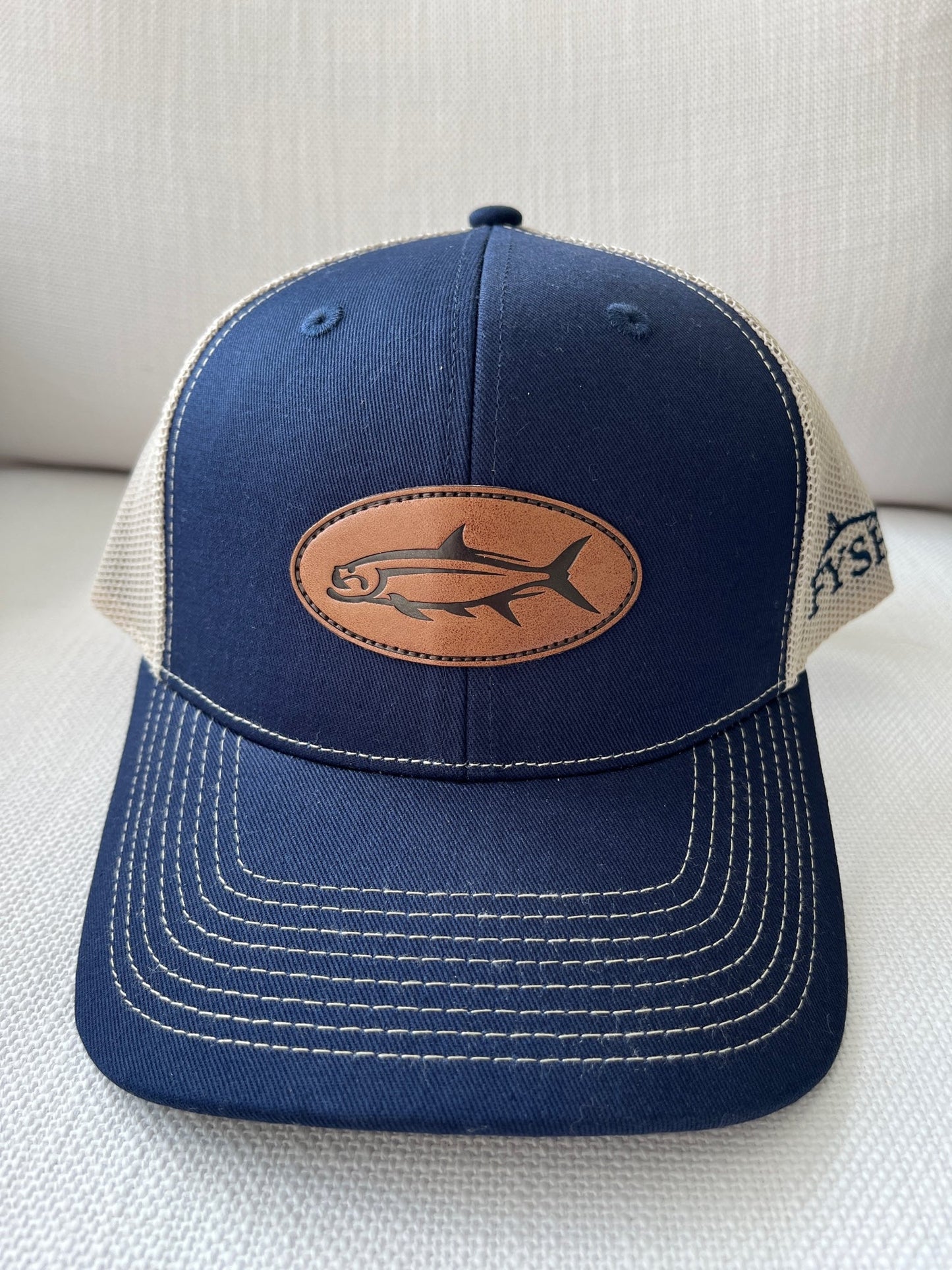 PRO STYLE TRUCKER - Navy/Tan 210 Trucker