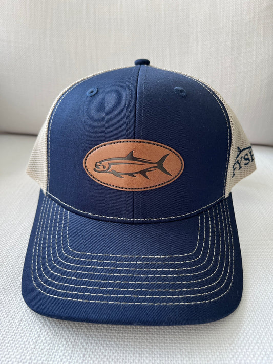 PRO STYLE TRUCKER - Navy/Tan 210 Trucker